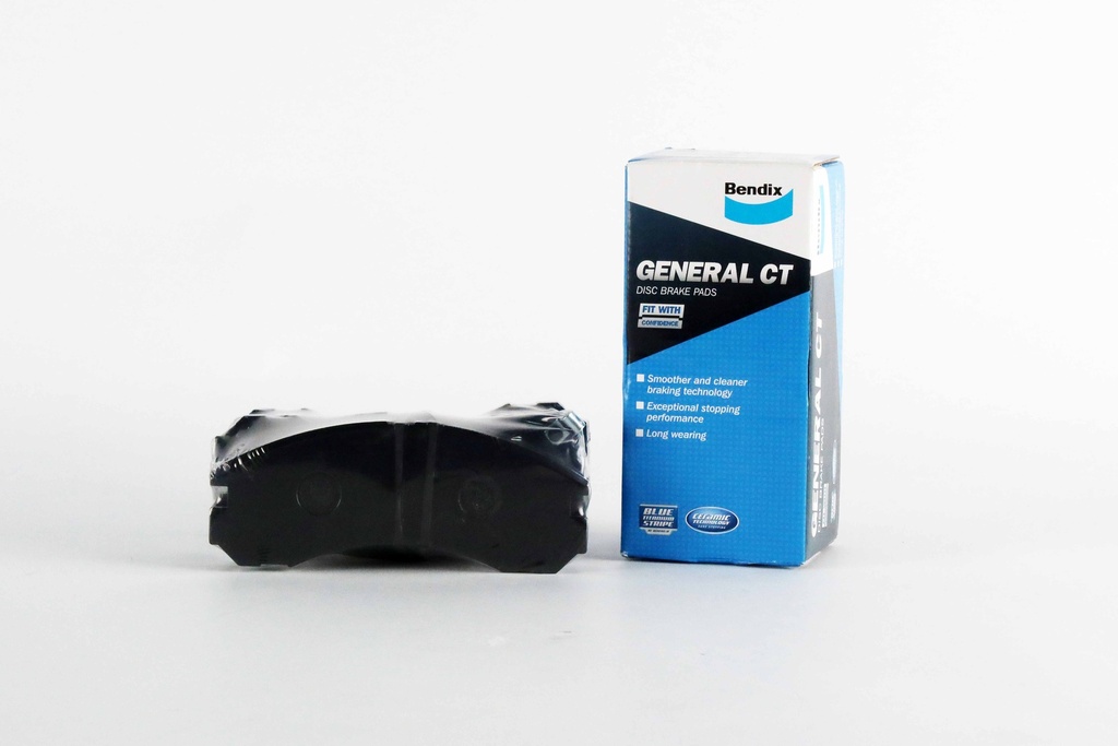เบ็นดิกซ์(Bendix) ผ้าเบรกหน้า มิตซูบิชิ 3000GT, VR4, แลนเซอร์ GTI, สตราด้า 4WD,ปาเจโร 1990-2000 DB1223-GCT