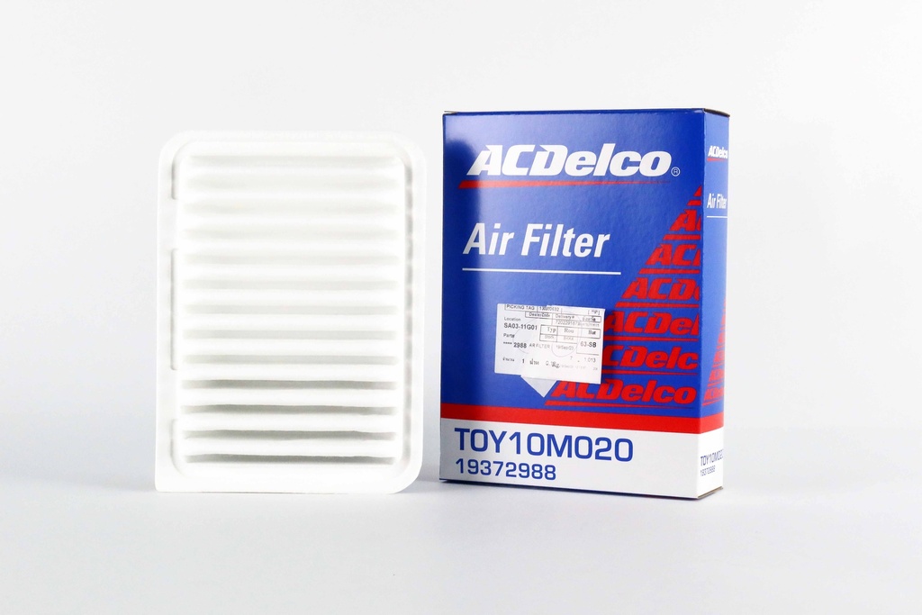 เอซีเดลโก้(ACDelco) ไส้กรองอากาศ โตโยต้า วีออส 1.5 1NZFE NCP93 2007-2012 19372988