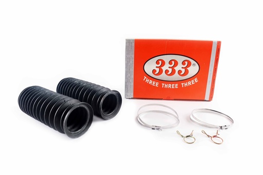 [CA0414000076] ตองสาม(333) ยางหุ้มแร็คซ์ มาสด้า - 323 SEDAN, แอสติน่า 91-97 ( LH/RH ) B456-32-125 3SG-1550