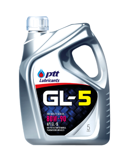 [CB0201000007] ปตท.(PTT) น้ำมันเกียร์ธรรมดา GL-5 80W-90 5L 404288