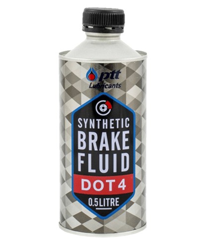 [CB0301000002] ปตท.(PTT) น้ำมันเบรก ซินเธติก ฟลูอิด DOT 4 0.5L 403433