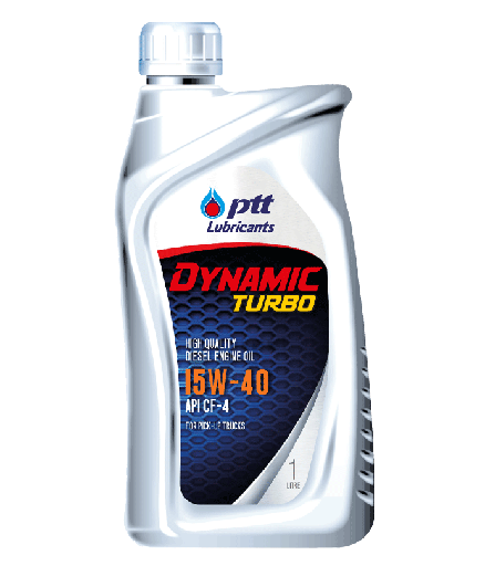 [CB0101000037] ปตท.(PTT) น้ำมันเครื่องดีเซล ไดนามิค เทอร์โบ 15W-40 1L