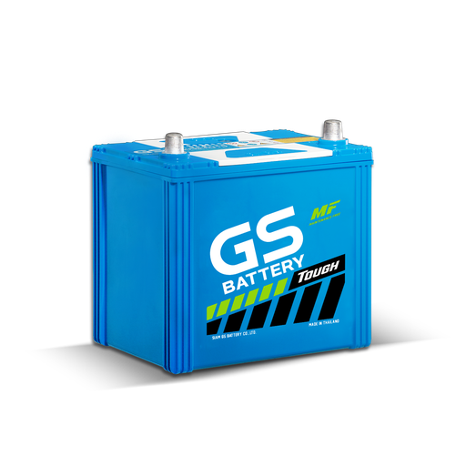 [CC0101000006] จีเอส(GS) แบตเตอรี่ MFX-70L Amp 65 65D23 173x232x225 mm
