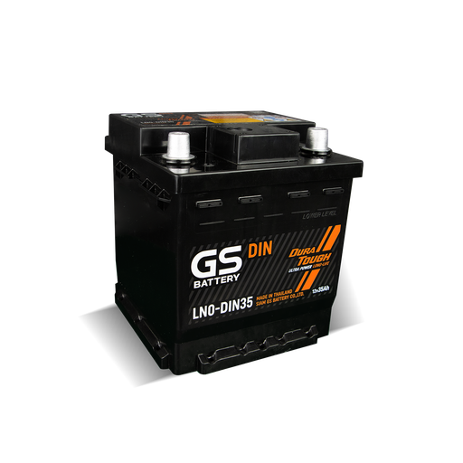 [CC0101000022] จีเอส(GS) แบตเตอรี่ LN0-DIN45 Amp 45 175x175x190 mm