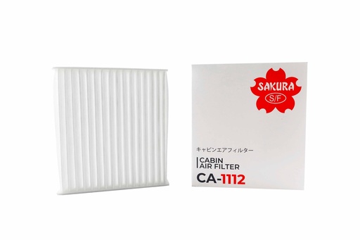 [CA0202000030] ซากุระ(Sakura) ไส้กรองแอร์ โตโยต้า อแวนซ่า 15 2006-2017,คัมรี่ 2007-2018,อัลติส 1.6 / 1.8 2008-2019,ฟอร์จูนเนอร์ 2.5/2.7/3.0 2005-2015,ไฮเอซ คอมมูเตอร์ 2.5/2.7/3.0 2005-2019 CA-1112 Standard