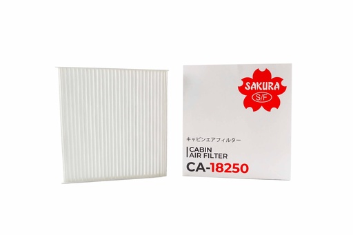 [CA0202000039] ซากุระ(Sakura) ไส้กรองแอร์ นิสสัน อัลเมร่า 1.2 2011-2019,นิสสัน มาร์ช 1.2 2011-2025 CA-18250 Standard