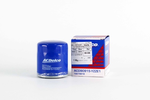 [CA0203000068] เอซีเดลโก้(ACDelco) ไส้กรอง โตโยต้า น้ำมันเครื่อง 19279818