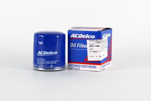 [CA0203000093] เอซีเดลโก้(ACDelco) ไส้กรอง เอ็มจี เอ็มจี GS 1.5T 2017-2019 น้ำมันเครื่อง 19373475